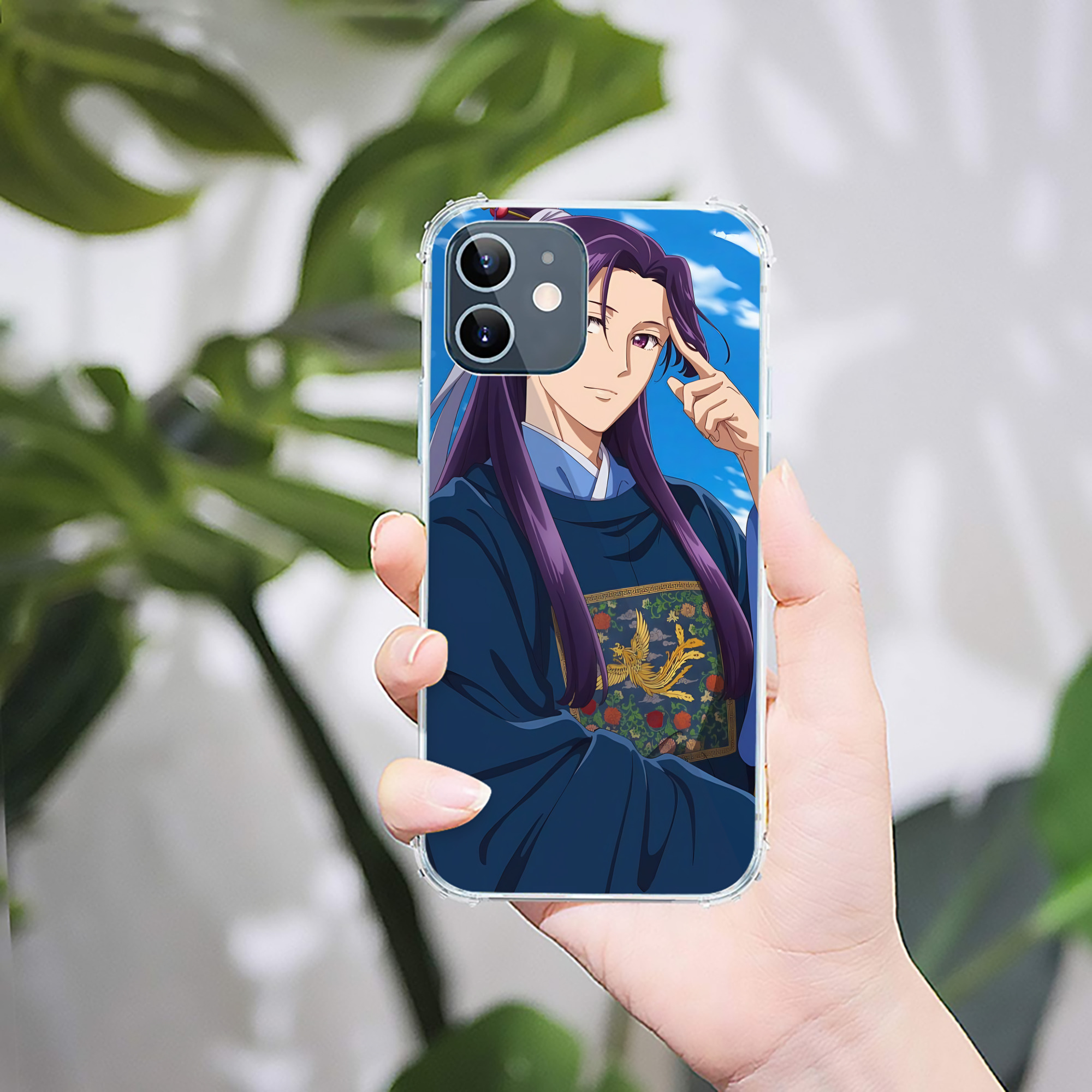 （画像用） 薬屋のひとりごと The Apothecary Diaries 【iPhone 12シリーズ対応】透明スマホケース（クリアソフトケース）